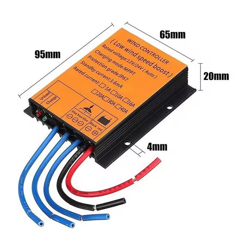 Wind Turbine 5000W 48V - 1000-5000W MPPT Charge Controller 12V/24V AUTO