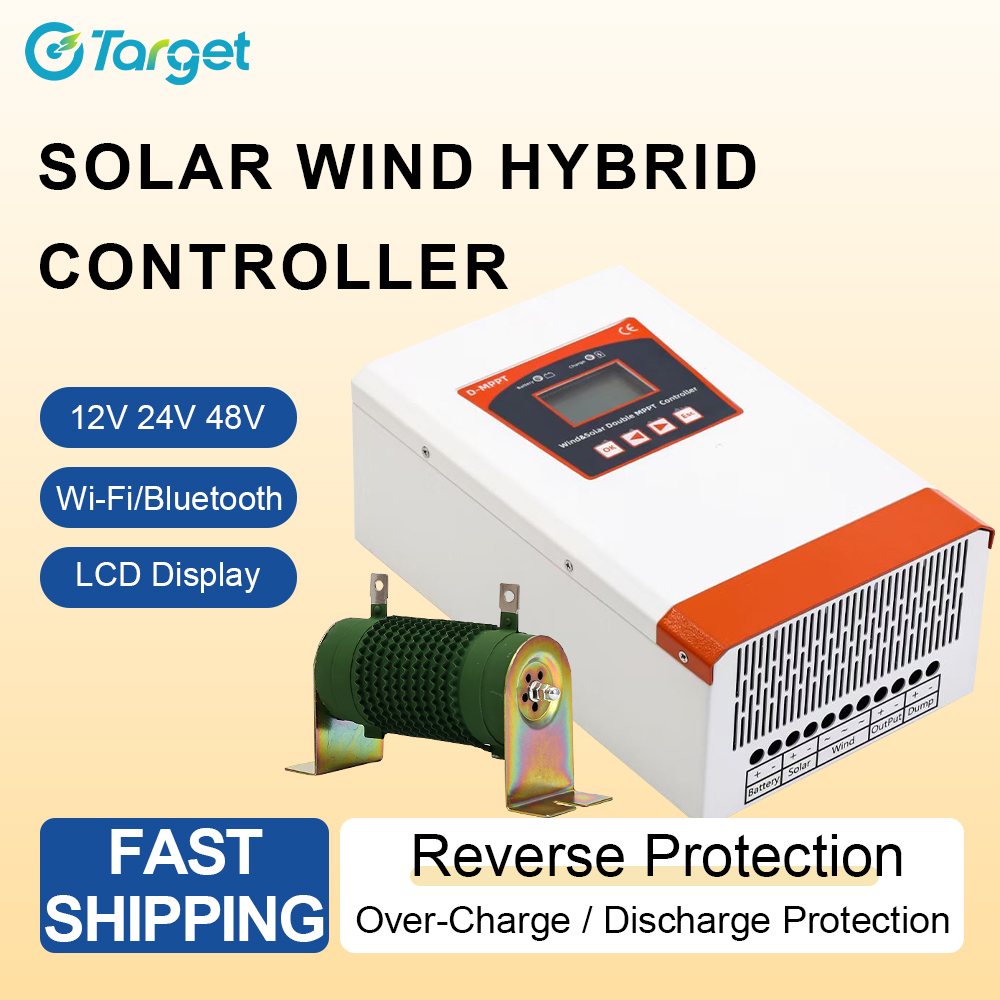 Wind Solar Hybrid Controller 48V - 12V 24V 48V 5KW 8KW 10KW