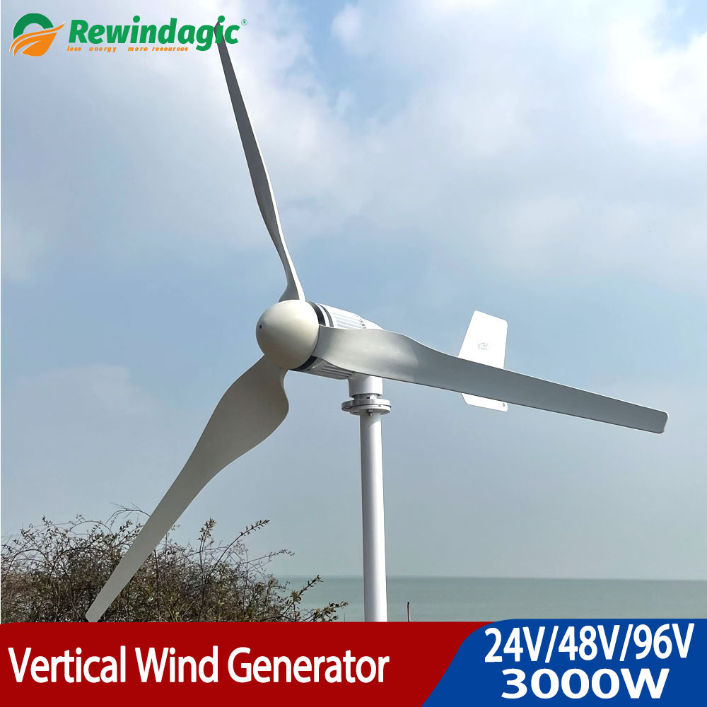 Wind Turbine 5000W 48V - Energy Sources Electric Power Generator 24v