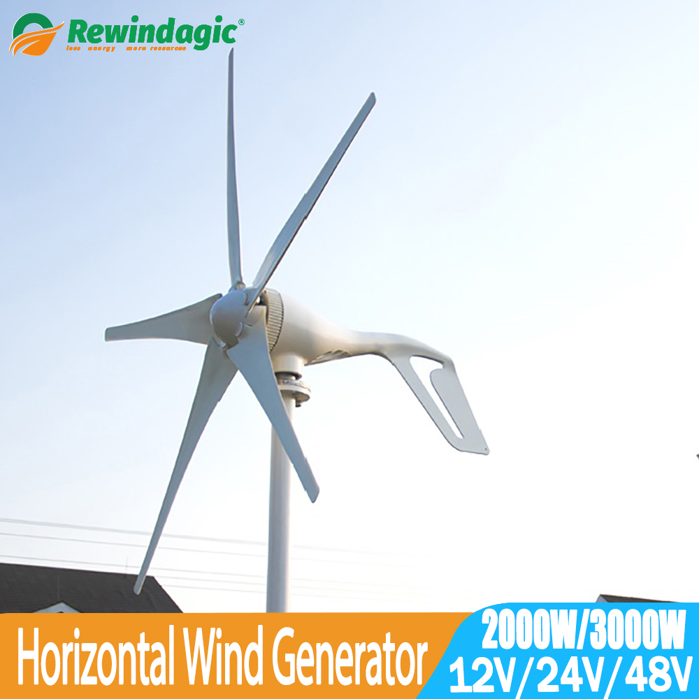 Wind Turbine Charge Controller Mppt 12V 24V - 2000W 3000W 12V 24V 48V Wind