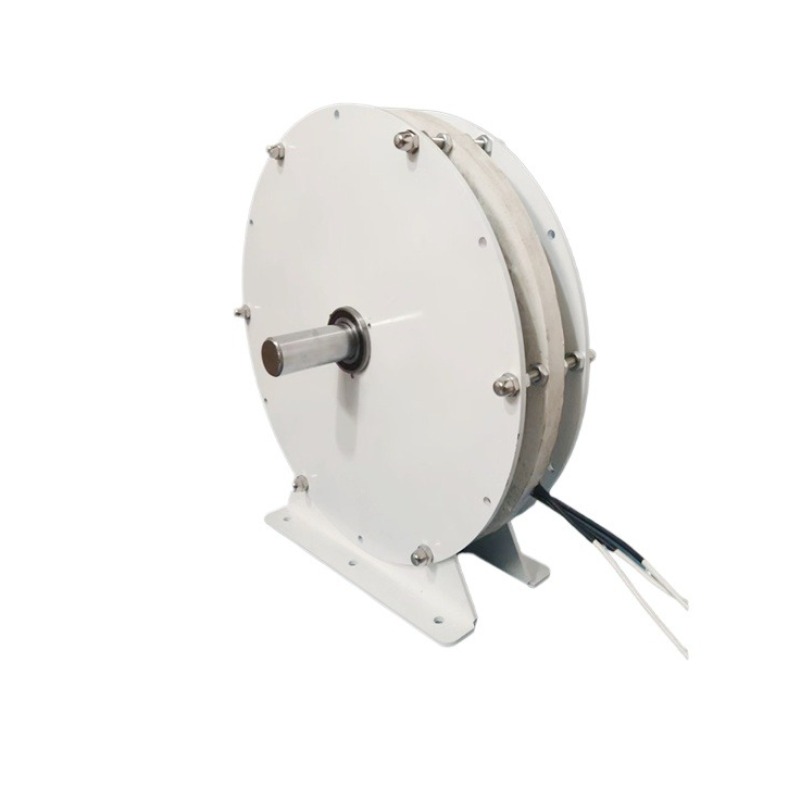 Vertical Axis Wind Turbine 3000W - 3000W Coreless Disc Generator with 0.07N.m