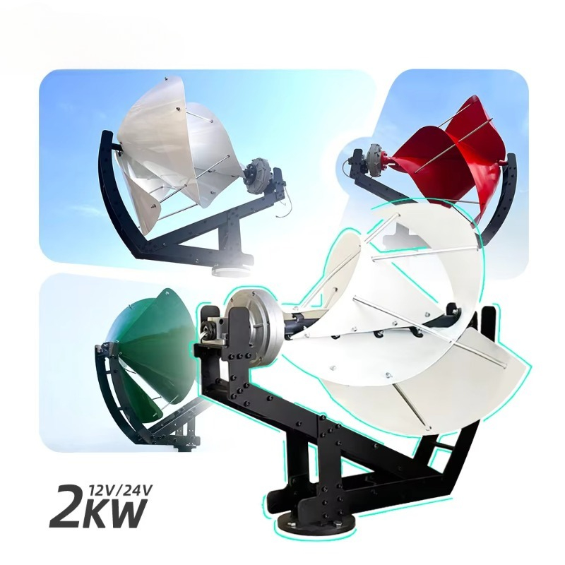 Wind Turbine Generator Kit 2000W - 12V 24V 2000W Wind Turbine Generator