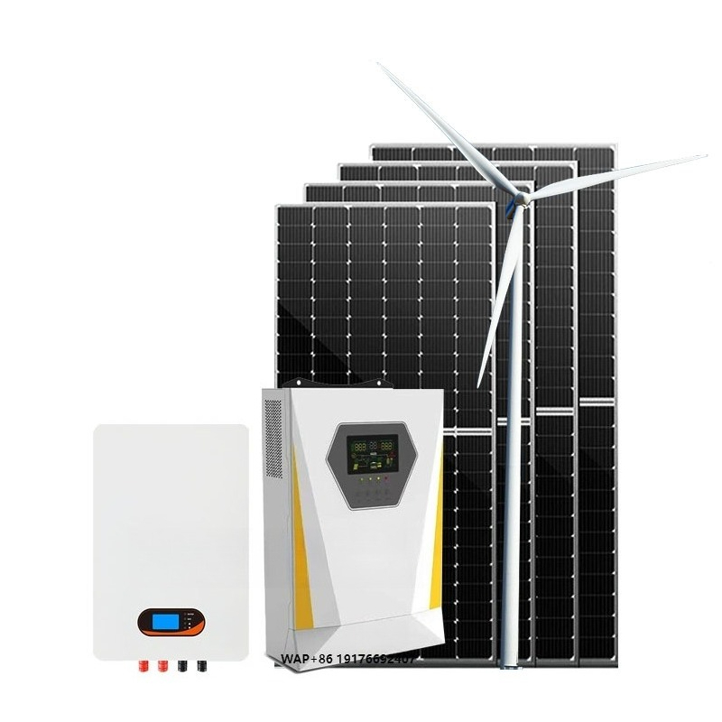 Wind Turbine 48V 5Kw Off Grid - off Grid Hybrid Solar Wind Turbine