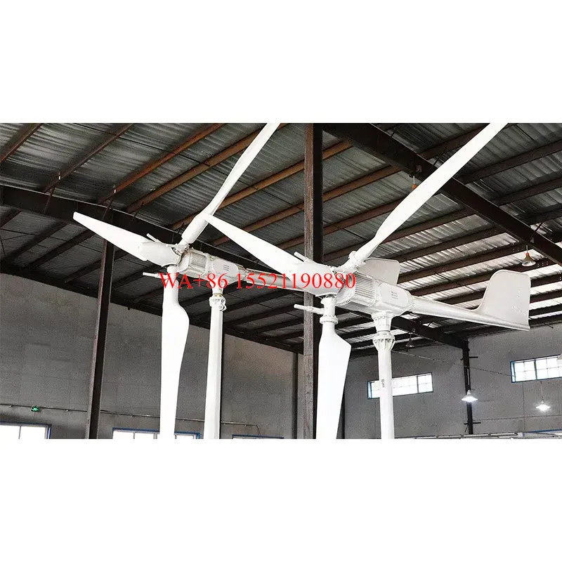 Horizontal Wind Turbine 10Kw - WMWMNU for 5KW 10KW Variable Pitch