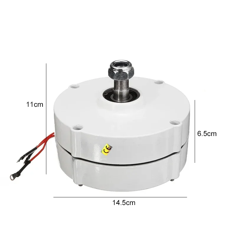 Wind Generator Permanent Magnet 3 Phase - 6000W 12V 24 Volt DIY 3
