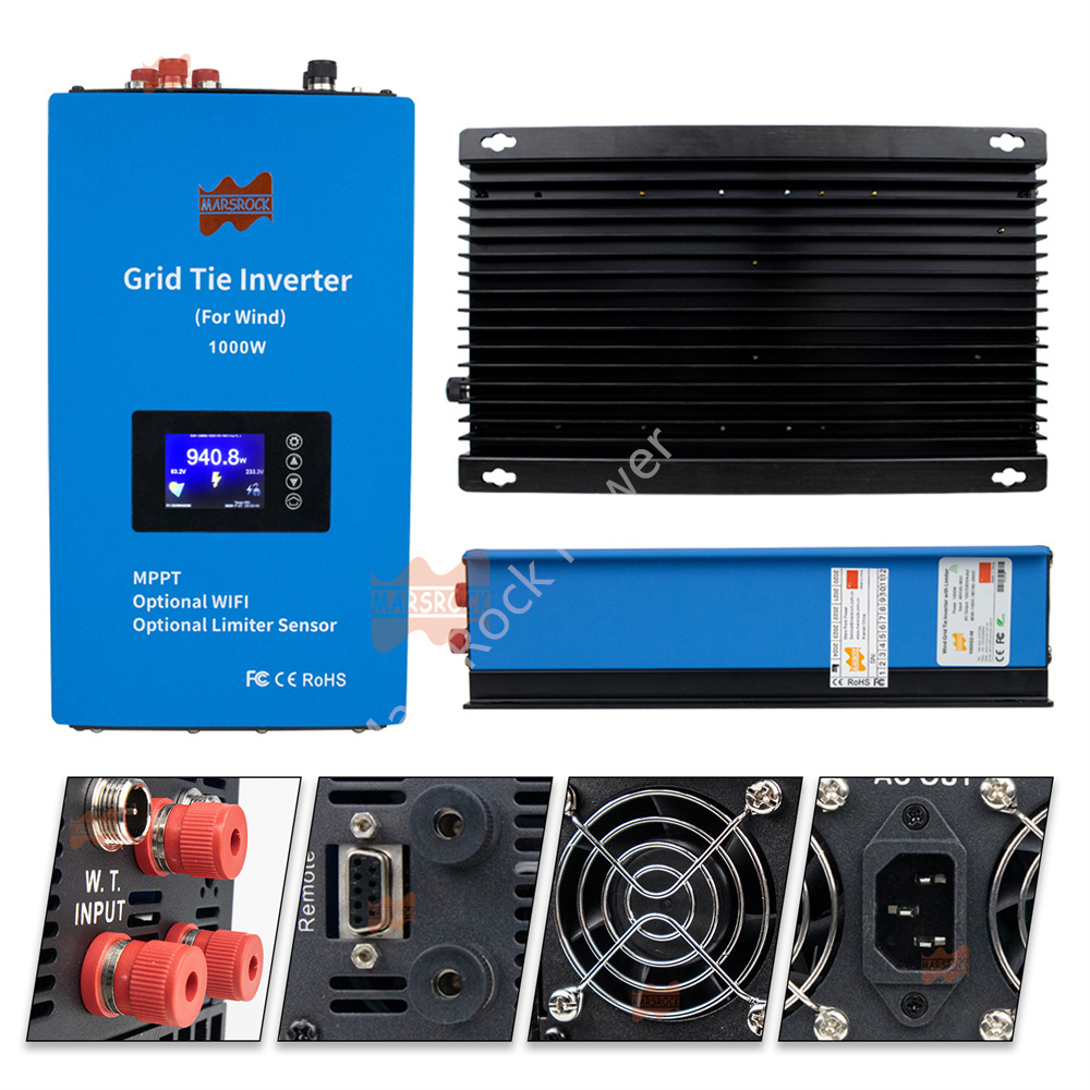 1000W Wind Limiter Inverter AC - Wind Turbine 1000W 24V 评论和价格