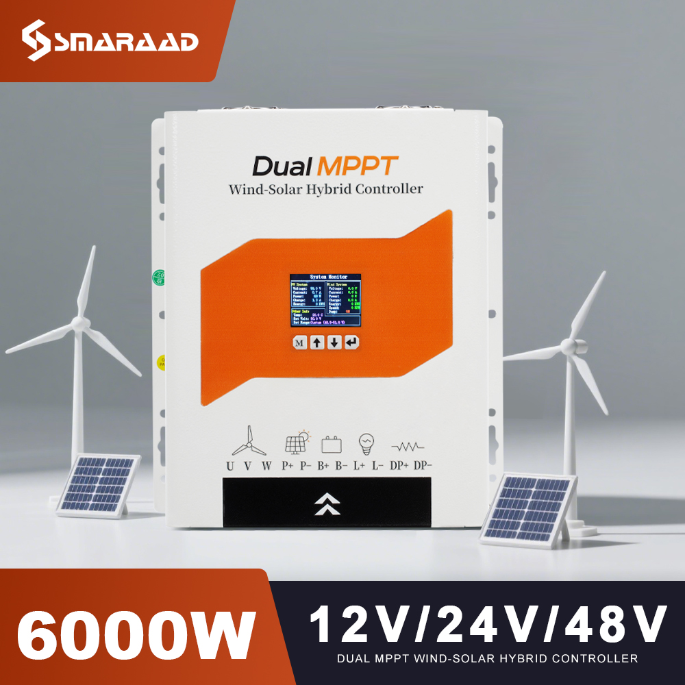 Poland Fast Delivery 6KW Dual  - Wind Solar Hybrid Controller 48V 评论和价格