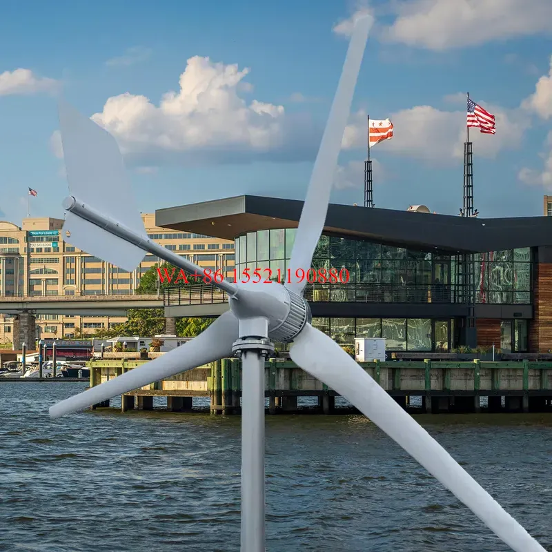WMWMNU 2000W Horizontal Wind T - Wind Turbine Generator Kit 2000W 评论和价格