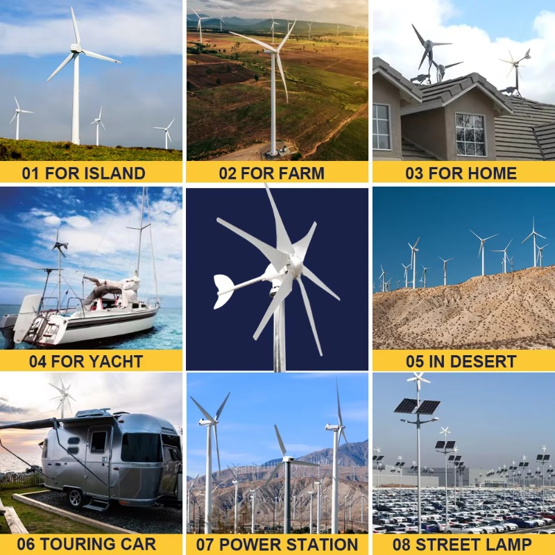Custom Residential 1kw to 10kw - Horizontal Wind Turbine 10Kw 评论和价格
