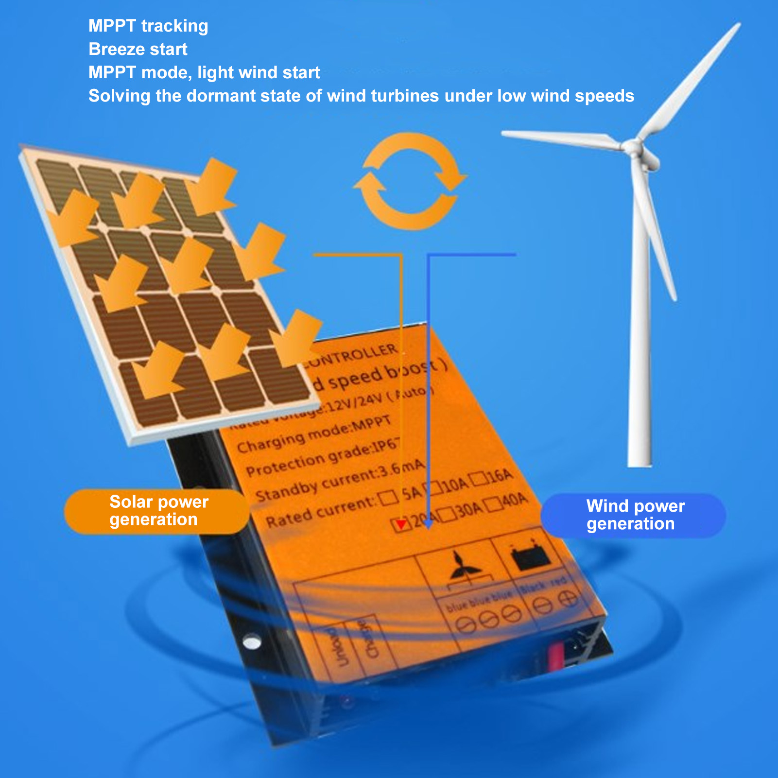Wind Turbine  Controller 12V 2 - Wind Turbine 1000W 24V 评论和价格
