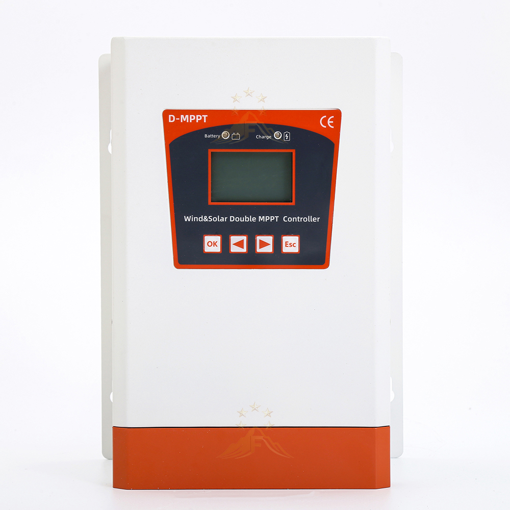 Double MPPT Hybrid Wind Solar  - Wind Turbine 5000W 48V 评论和价格