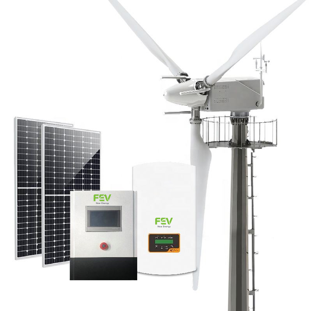 Hot All in One off Grid Hybrid - Wind Turbine 48V 5Kw Off Grid 评论和价格