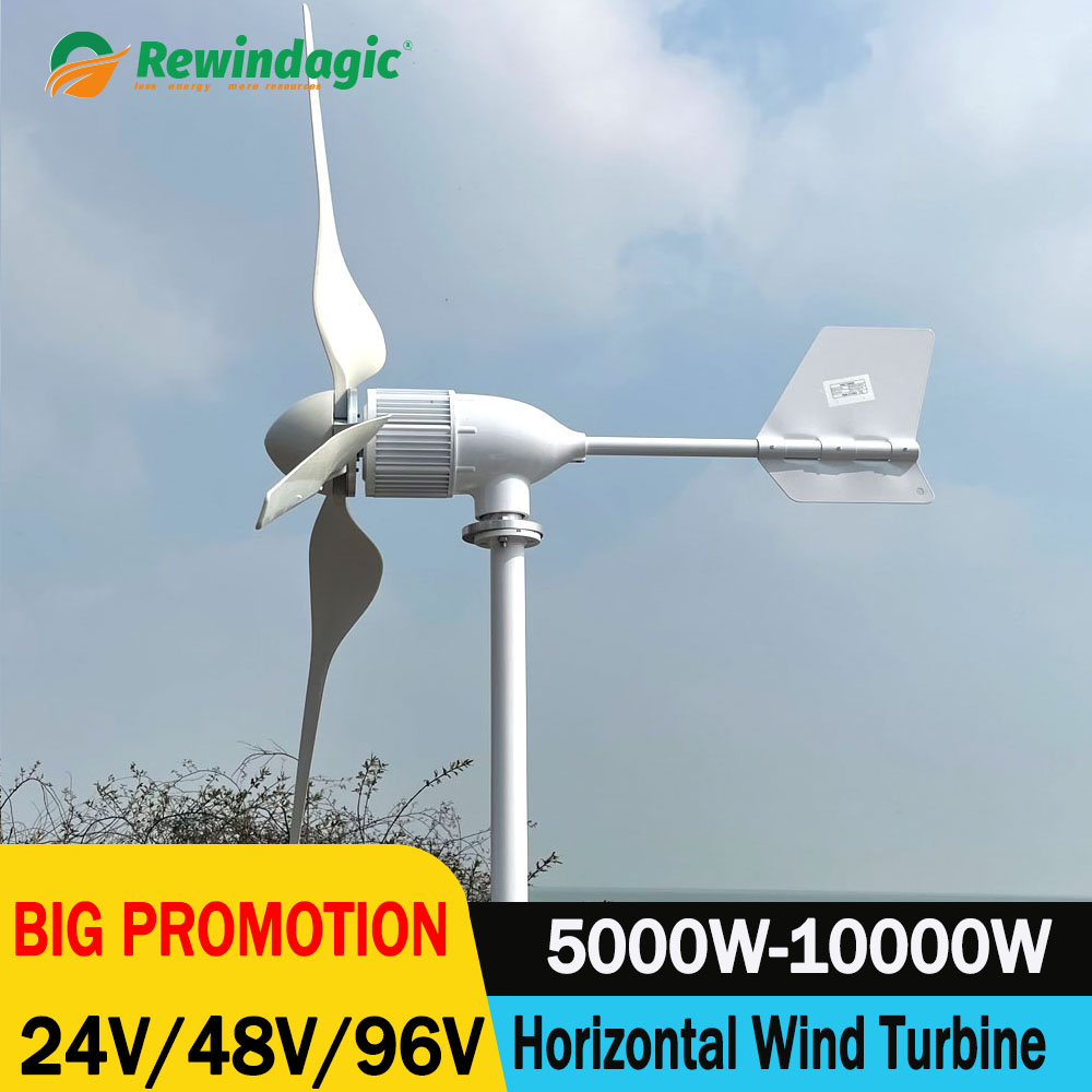5000W 6000W 8000W 10000W Wind  - Wind Turbine 5000W 48V 评论和价格