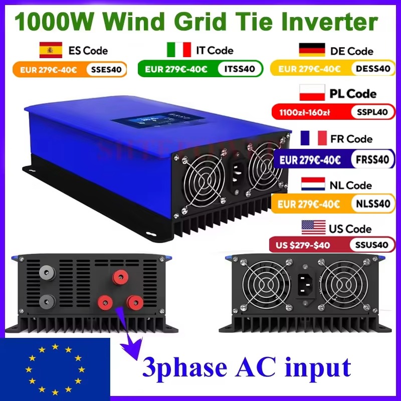 【Professional】1000W Wind Power - Wind Turbine 1000W 24V 评论和价格