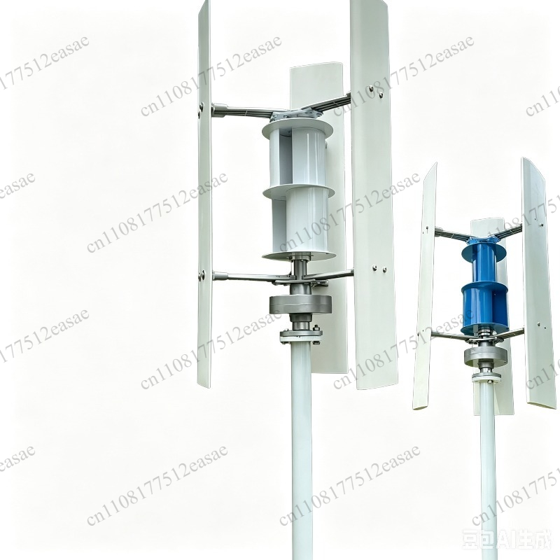 Low Noise High Power Vertical  - Wind Turbine 48V 5Kw Off Grid 评论和价格