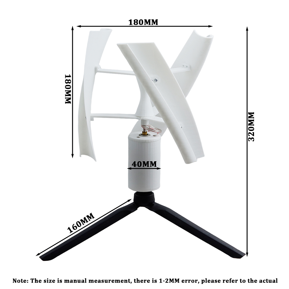 Vertical Axis Brushless DC Gen - Wind Turbine 5000W 48V 评论和价格