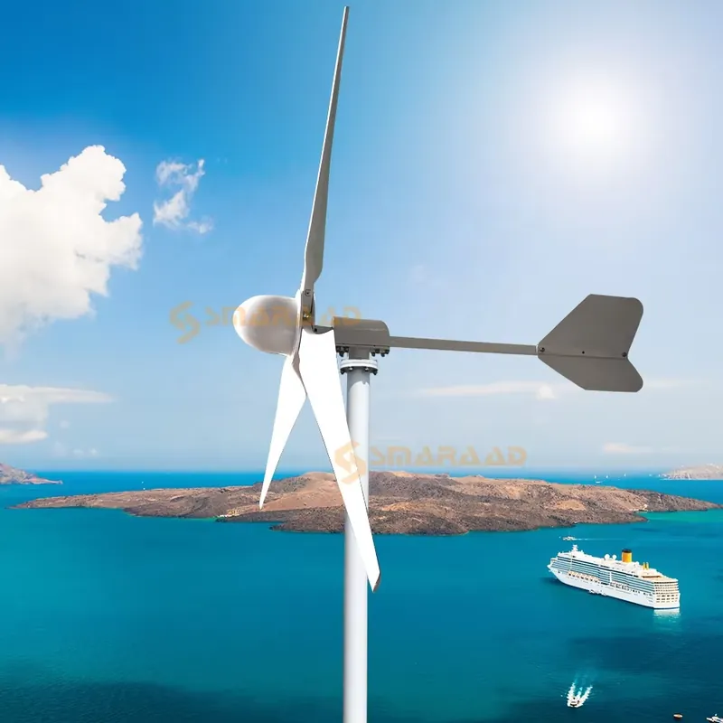 CE/ISO SK 2KW 3KW 5KW 48V 96V  - Wind Turbine 48V 5Kw Off Grid 评论和价格