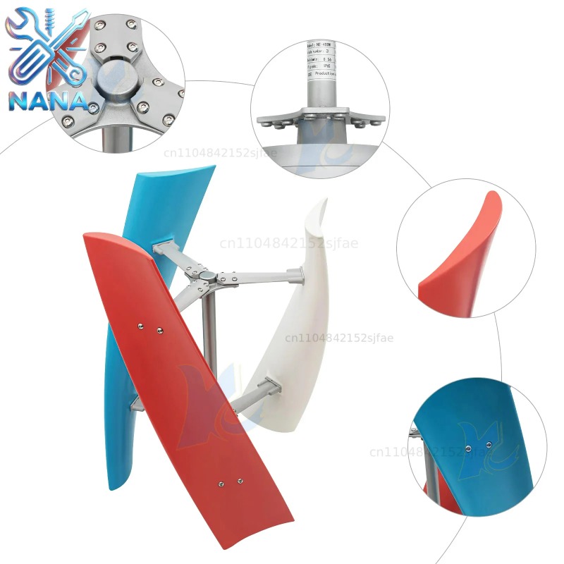 Home Farm 10KW Vertical axis W - Vertical Axis Wind Turbine 3000W 评论和价格