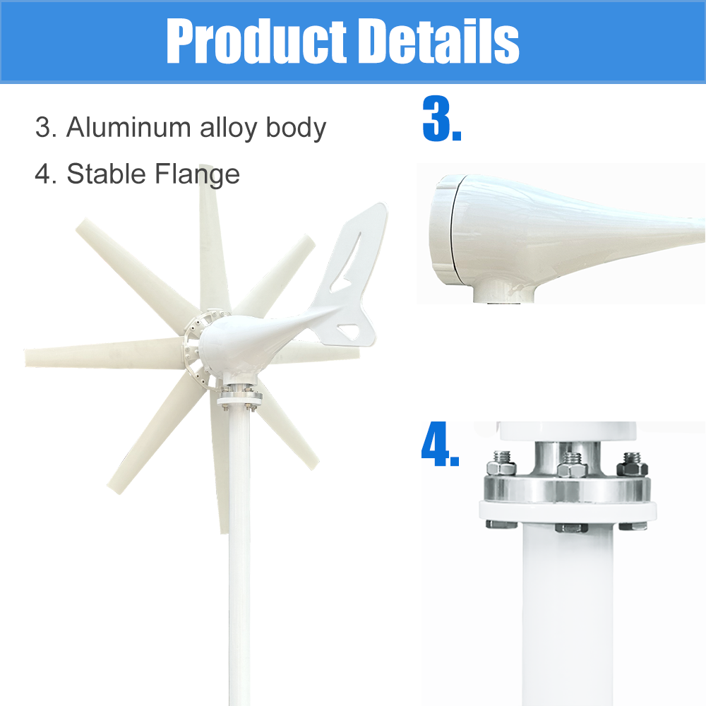 2000W Wind Turbine Power Gener - Wind Turbine Generator Kit 2000W 评论和价格