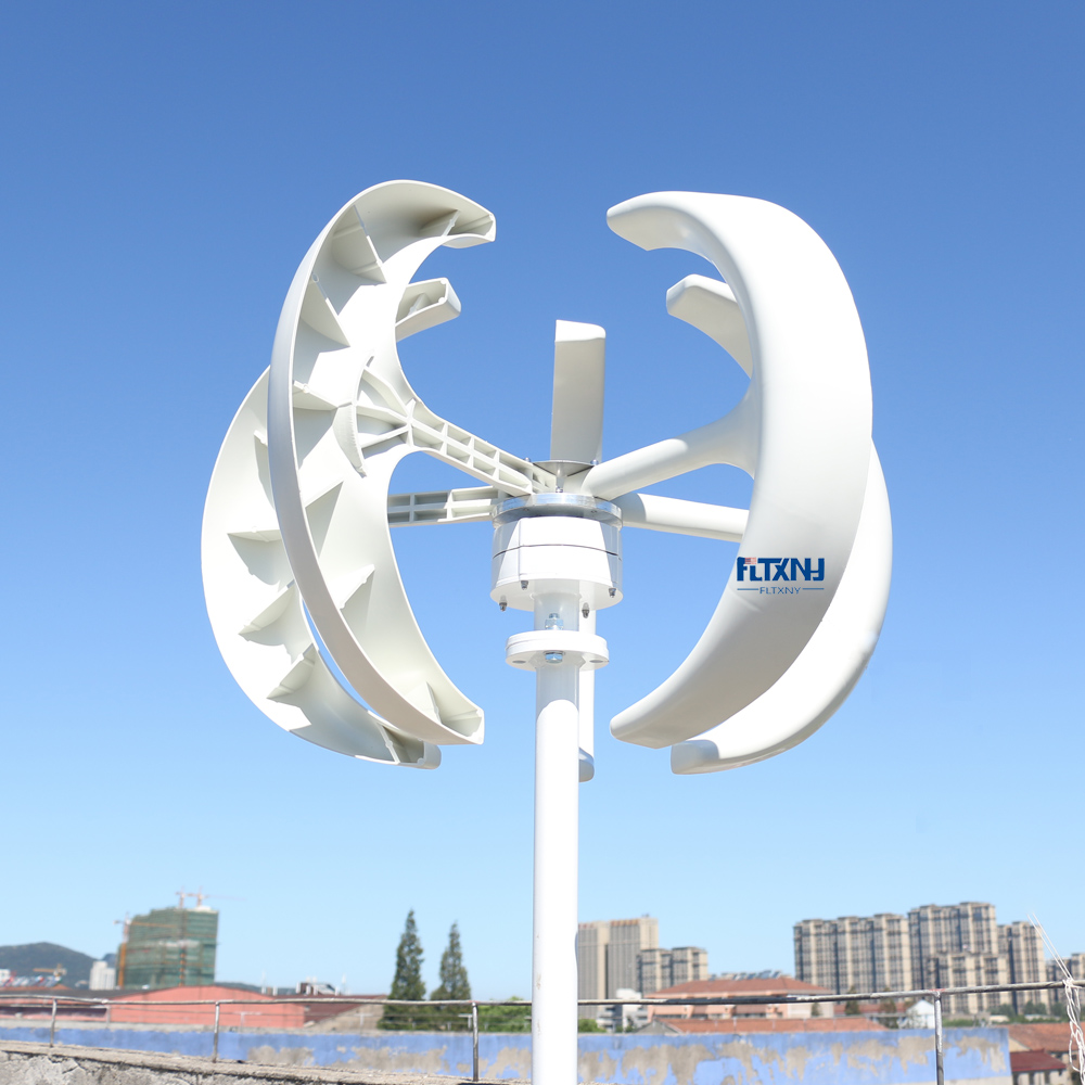 Home Hybrids Streetlight  12V  - Vertical Axis Wind Turbine 3000W 评论和价格