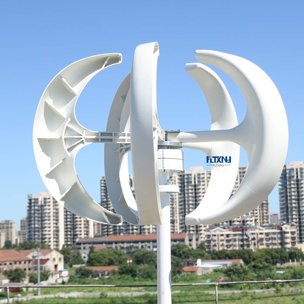 Home Hybrids Streetlight  12V  - Vertical Axis Wind Turbine 3000W 评论和价格