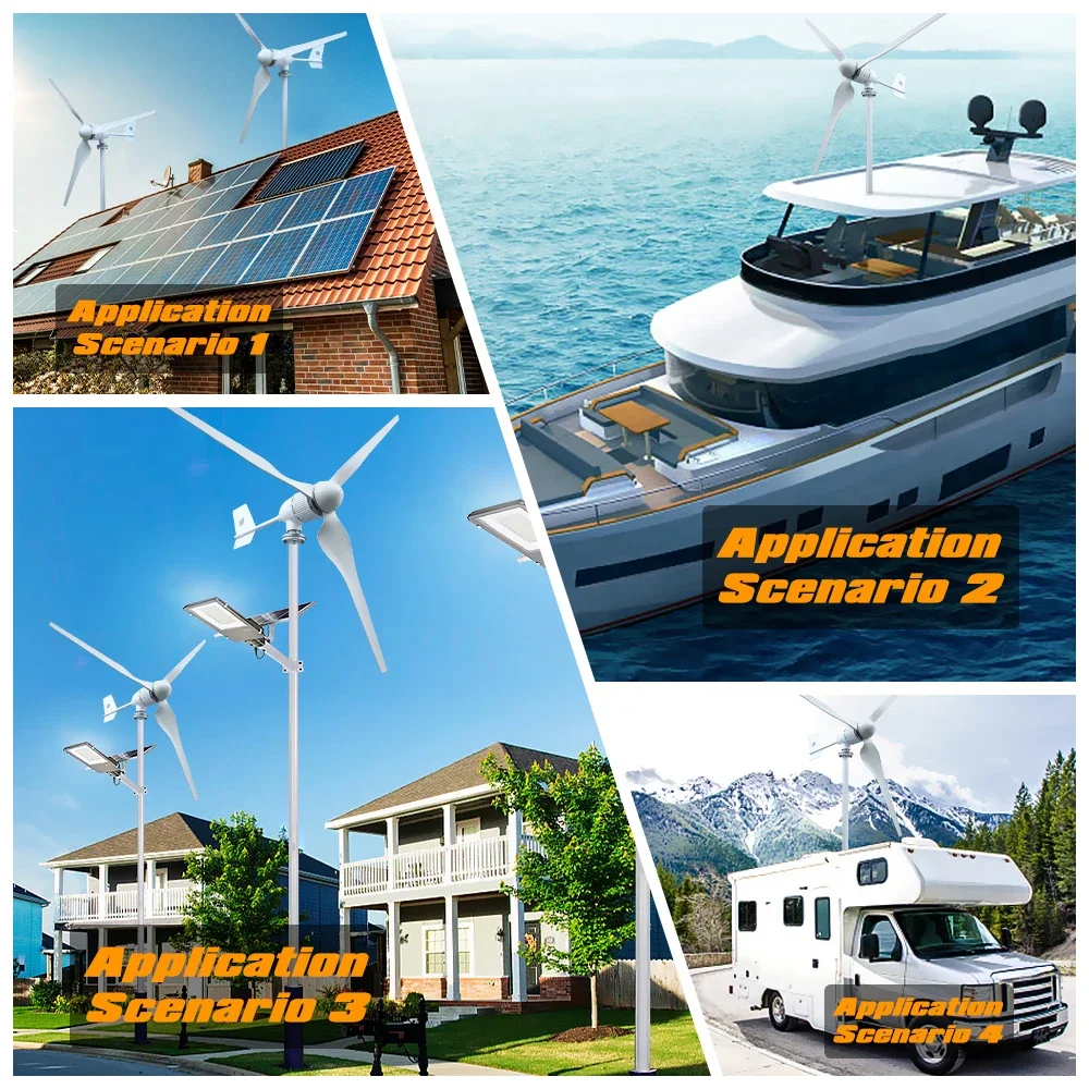 5KW 2KW Horizontal Axis Wind T - Wind Turbine 48V 5Kw Off Grid 评论和价格