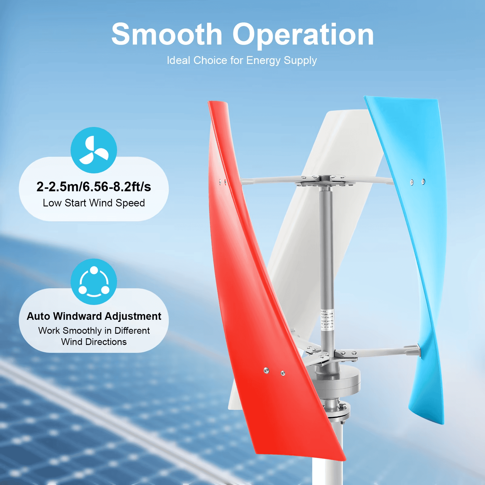 2026 SELL Efficient 400W 3-bla - Wind Turbine 400W 12V 评论和价格