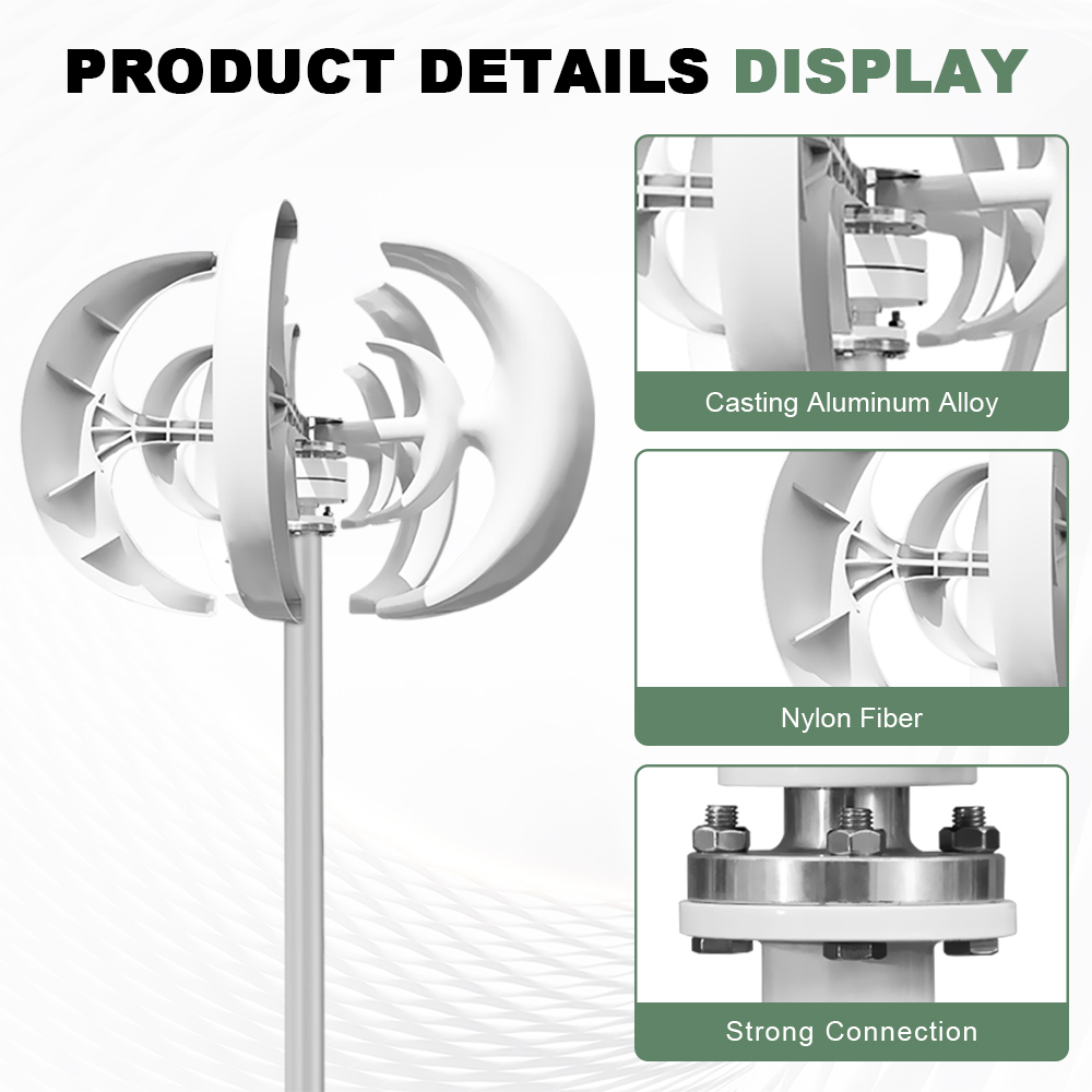 3000W 48V Vertical Axis Wind T - Vertical Axis Wind Turbine 3000W 评论和价格