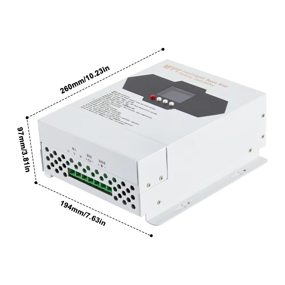 6000W Hybrid Boost ARM Solar P - Wind Turbine Charge Controller Mppt 12V 24V 评论和价格