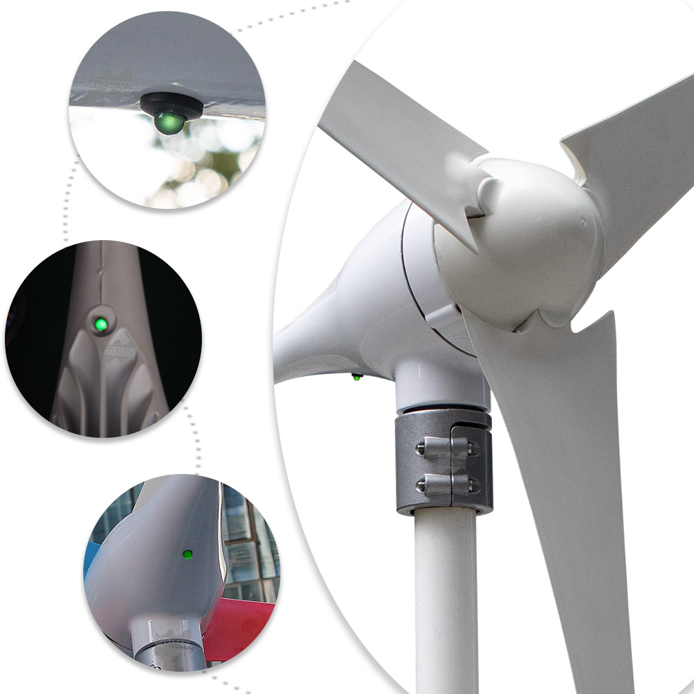 High Quality AC 12V 24V 400W W - Wind Turbine 400W 12V 评论和价格