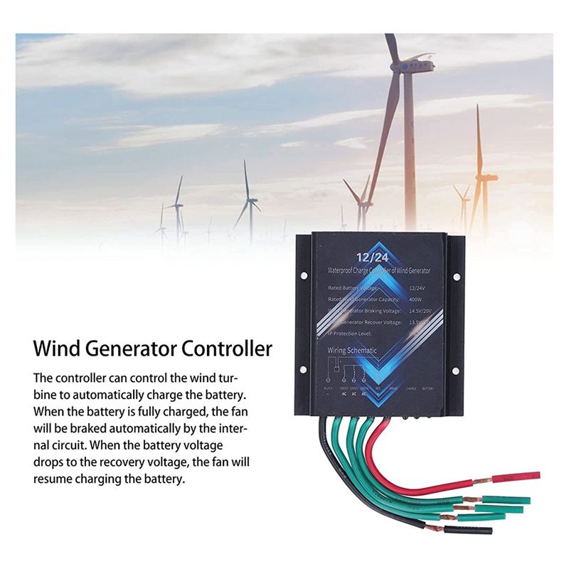 A55F-400W 12V 24V Mini Wind Tu - Wind Turbine 400W 12V 评论和价格